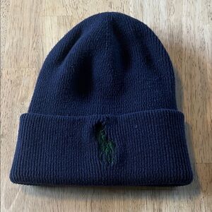 Ralph Lauren Deep Blue Knit Hat